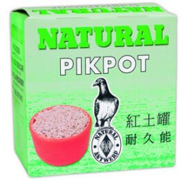 Natural pikpot mineralsten - Billede 1