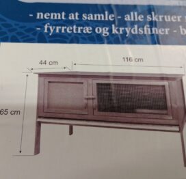 udendørs gnaver bur - Billede 2