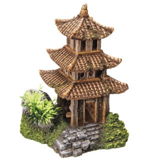 Temple akvarie deko - DEKORATIONER