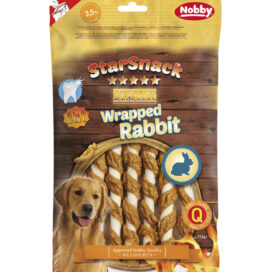 StarSnack BBQ Wrapped Rabbit - 113 g - Billede 1