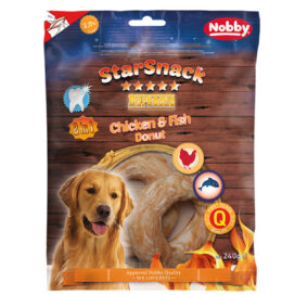 StarSnack BBQ Chicken & Fish Donut app. 240 g - Billede 1