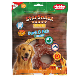 StarSnack BBQ Duck & Fish Donut app. 240 g - Billede 1