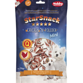 CHICKEN N SALMON MINI 70G - Billede 1