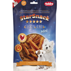 STARSNACK MINI CHICKEN JERKY 70G - Billede 1
