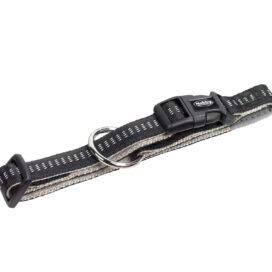 SOFT GRIP HALSBÅND SORT 25-35CM