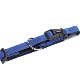 SOFT GRIP HALSBÅND BLÅ 30-45CM