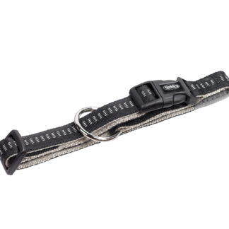 Halsbånd SOFT GRIP – Sort 50-65cm - HALSBÅND