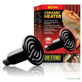 Ceramic heater 60w inferrød