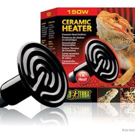 Ceramic heater, inferrød 150w - Billede 1