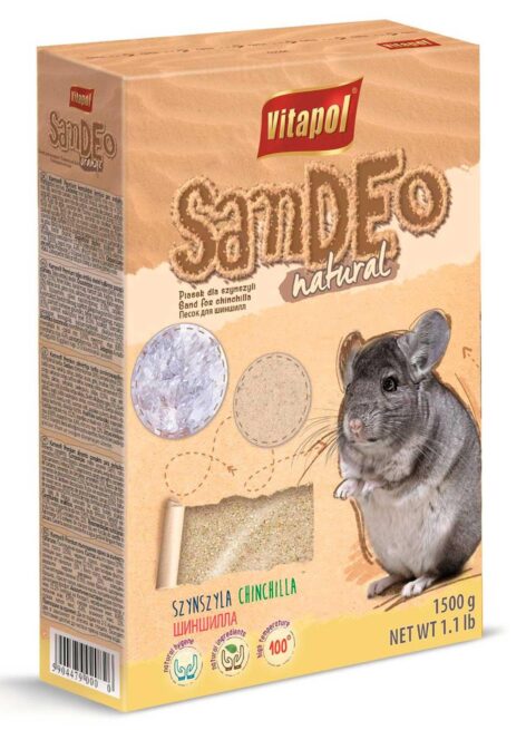 Vitapol Chinchillasand 1500g - Gnaver tilbehør