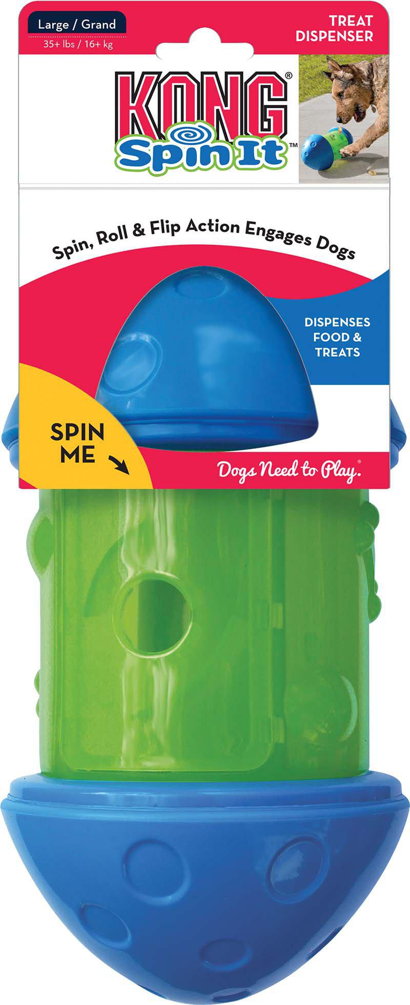 Kong Spin It L 21×10,5ø Cm - KONG LEGETØJ