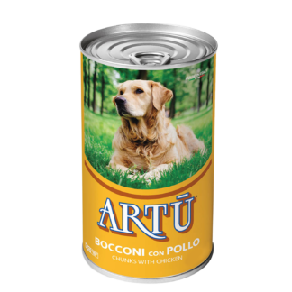 ARTU m. kylling hundefoder dåse