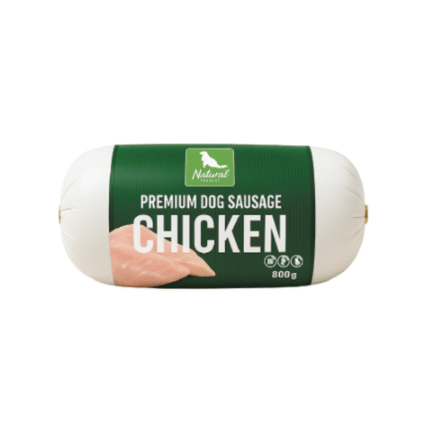Natural kyllinge pølse 800g