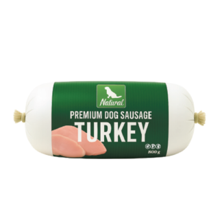 Natural kalkun pølse 800g