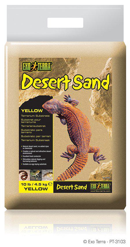 EXOTERRA Desert Sand Gul EXOTERRA Desert Sand Gul 4,5 kg