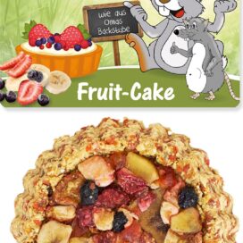 JR FARM frugt kage - Billede 1