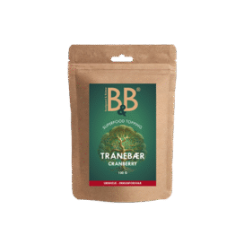 Tranebær - Superfood topping 100 g.