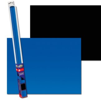 AN Akvairebaggrund L 100x50 Blå/Sort