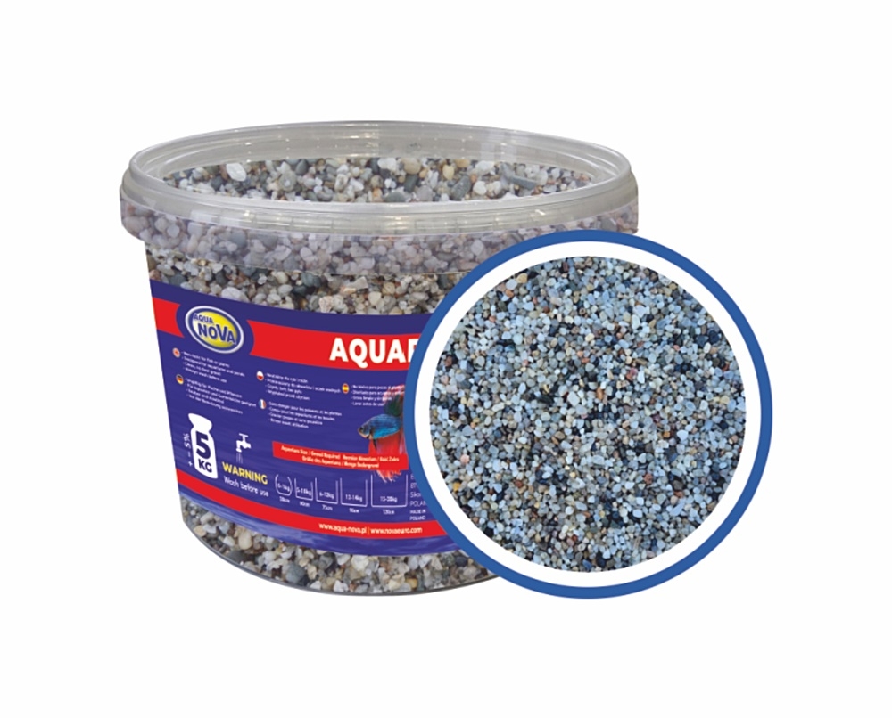 RIVER 2-4MM grus til akvarier og terrarier