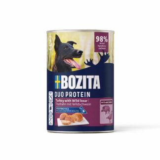 Bozita Dog Pate Turkey With Wild Boar 400g