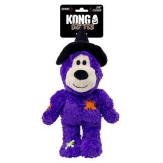 KONG Halloween Wild Knots Witch Bear lilla hundelegetøj