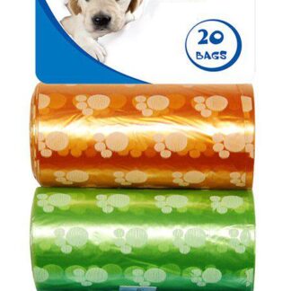 Pawise hundeposer MIX refill – 3 ruller med 20 poser