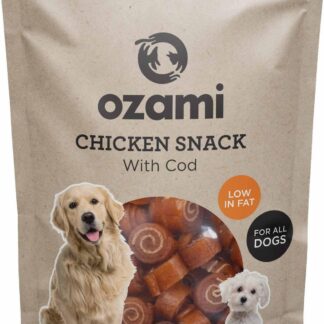 OZAMI CHICKEN SNACKWITH COD 100G