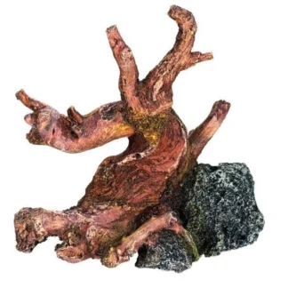 Træ deko 11x6x11,2cm